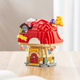 thumbnail image 4 of Clever Loz Small Particle Building Blocks, Mushroom Room Sunflower Flower Room Mini Educational Assembly Toys For Children Girls, 4 of 5
