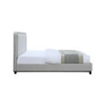 thumbnail image 6 of Meridian Furniture Nolita Grey Linen Textured Fabric Queen Bed, 6 of 7