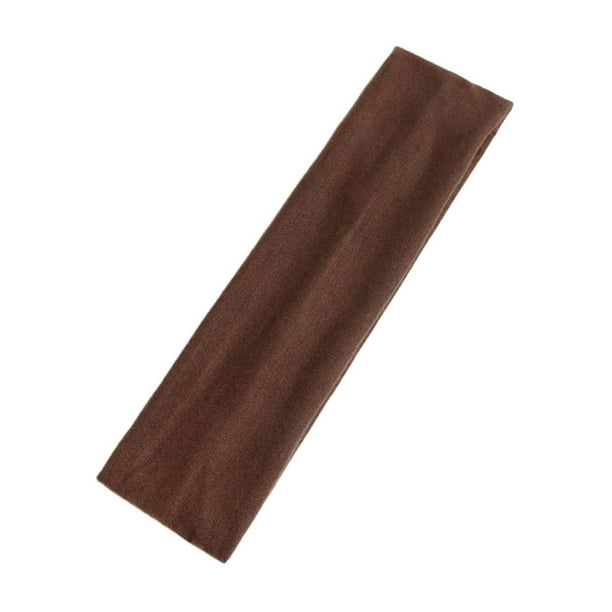 Toallas de baño de moda de color sólido Banda para el cabello Banda para el cabello deportiva de color sólido básica Banda para el cabello para yoga
