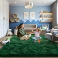 thumbnail image 6 of ZENELESS 9'x12' Soft Area Rug Indoor Modern Fluffy Rugs for Living Room Bedroom Carpet Home Decor Green, 6 of 9