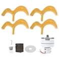 thumbnail image 2 of Blades W Generador de viento,Kit de generador de turbina eólica Kit de turbina eólica de turbina eólica Aspecto llamativo, 2 of 8