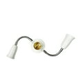 thumbnail image 1 of tredstone Light Socket E27 Base Splitter LED Bulbs Holder Converter Adapter Replacement Part Accessory Household Indoor Office 3 Heads, 1 of 6