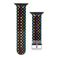 thumbnail image 1 of Reemplazo de correa de reloj con patrón de puntos coloridos de 42/44 mm para IOS Watch 1/2/3/4/5/6/SE42/44 mm, 1 of 8