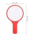 thumbnail image 2 of LEEYNEER 2pcs Handheld Dry Erase Board Small White Board With Handle For Classroom Voting Auction Teaching Interactive Learning Dry Erase Answer Paddles, 2 of 8