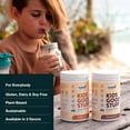 thumbnail image 2 of Nuzest - Kids Good Stuff - Vegan Smoothie Mix - Rich Chocolate - Multivitamin Nutritional Supplement Protein Shake - Dairy Free - Supporting Growth and Development - 225g/ 7.9 oz (15 Servings), 2 of 7