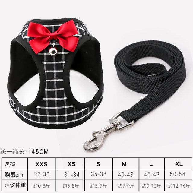 Factory Korean New Dog Rope Dog Chain Vest Traction Rope Cat Teddy Small Dog Chest Strap Pet Supplies
