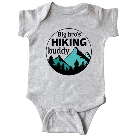 

Inktastic Big Bro s Hiking Buddy with Mountains and Trees Gift Baby Boy or Baby Girl Bodysuit