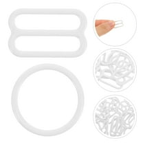 LULULION u-shaped buckle Dress Strap Adjusters Alloy 40pcs