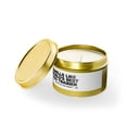 thumbnail image 4 of Dog Trainer Tin Candle Gift Decor Vanilla Coffee Scented, 4 of 4