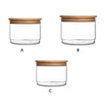 thumbnail image 1 of relayinert Food Storage Box with Lid Glass Fresh-Keeping Powder Container Multi-functional Sealed Pot Household Restaurant Party Travel 10*10*6cm, 1 of 5