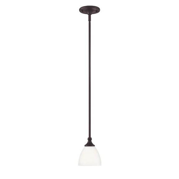 Herndon 1-Light Mini-Pendant in English Bronze