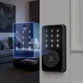 thumbnail image 3 of HWKTSMA Keyless Entry Door Lock with Keypad, Smart Deadbolt Lock for Front Door with 2 Keys, Auto Lock, Easy Installation,Glossy Black, 3 of 8