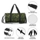 thumbnail image 4 of Fotbe Green Camouflage Skull Bolsa Deportiva de Lona Plegable con Estampado, Bolsa de Gimnasio con Bolsillo Seco/Húmedo, Bolsa de Viaje Ultraligera de Gran Capacidad, 4 of 6