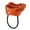Orange, variant on 1 Pcs Climbing Abseiling Belay Device ATC Rappelling Descender 25KN V-grooved Equipment