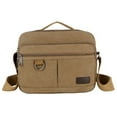 thumbnail image 1 of Bolso bandolera de lona para hombre, bolso bandolera ajustable, bolso bandolera de lona, 1 of 7