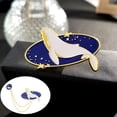thumbnail image 1 of Bufanda Clips de Cadena Yinane Broche elegante para mujer aleación Estrella ballena, 1 of 8