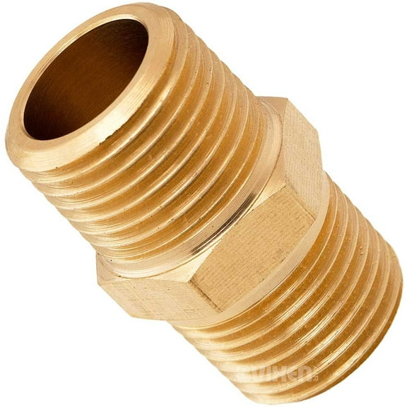 Vixen Air 1/2" NPT Male to 1/2" NPT Male Straight Coupling VXA1212