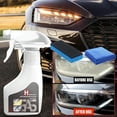 thumbnail image 5 of 2-Step Headlight Restoration Kit 6oz - UV Protectant Coating Yellow Fog Removal Car Lens Clarifier Polish and Sealant Solution(White), 5 of 8