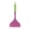 Purple, variant on Silicone Spatula, Wide Heat Resistant Non-Stick Turner with Semi-Transparent Design, Flexible Frying Spatula for Omelets Crepes Pancakes, Gray, Orange