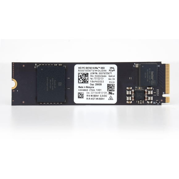 SSD Western Digital SN740 256 GB M.2 2280 PCIe Gen4