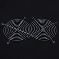 thumbnail image 3 of 4 x Metal Wire Finger Guard Grill for 120 x 120mm Computer Case Fan, 3 of 5