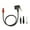 C, variant on Ettsollp Bicycle Air Pump Extension Tube Extra-long Heat-Resistant Universal Bike Air Pump Connector Tire Inflator Nozzle Accessories
