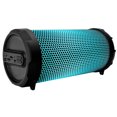 thumbnail image 6 of Woozik S213 Portable Loud Party Indoor Outdoor Bluetooth Speaker, Wireless Boombox with Dancing LED Lights, Micro SD Card, USB, AUX, FM Radio, Rechargeable Battery, Strap (LED-Black), 6 of 8
