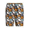 thumbnail image 6 of Daiia Happy Halloween2 Mens Woven Stretch Pajama Short,Short Pajama Pants-Large, 6 of 7