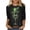 z3 Green, variant on Guluxicc Womens St. Patrick's Day Tunic Tops Casual Round Neck Long Sleeve Shirts Shamrock Clover Graphic Print Pullover Tops, 5XL