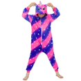 thumbnail image 1 of Conjunto de pijamas con capucha para niños y niñas, ropa de dormir de invierno con dibujos de unicornios y animales, de Animal de franela, para pijamas para chicos xuanjing unisex, 1 of 2