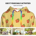 thumbnail image 4 of Haiem Hand Drawn Strawberry for Women's Fashion Hoodies & Sweatshirts with Kangaroo Pocket,Hooded Sweatshirt with Eye-catching Drawstrings-XX-Large, 4 of 7