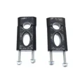 thumbnail image 1 of 1 Pair 7/8 Inch 22Mm Silver Aluminum Alloy Handlebar Clamp Riser Mount For 110Cc 125Cc Dirt Pit ATV, 1 of 4