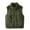 Army Green, variant on Hotiary Toddler Boys Girls Sleeveless Fleece Jacket Baby Solid Stand Collar Windproof Zipper Thicken Warm Vest Outerwear Kids Winter Waistcoat for 4-12 Years