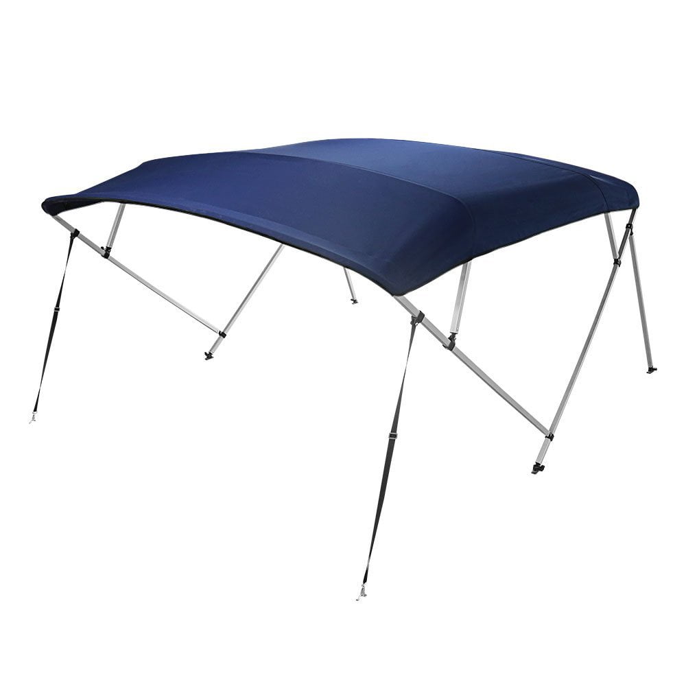 Bimini Top Boat Cover Square Tube 4 Bow 54”h 97103w 8 ft. Navy Blue