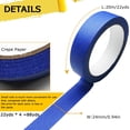 thumbnail image 2 of Cinta de enmascarar para pintor SmaringRobot, 4 rollos, 2,4 cm x 20 m, azul, 2 of 7
