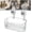 Transparent, variant on No Drill Bathroom Suction Storage Box, Heavy Duty Suction Cup Shower Caddy with Drain Holes, Multifunctional Large Capacity Organizer for Bathroom.