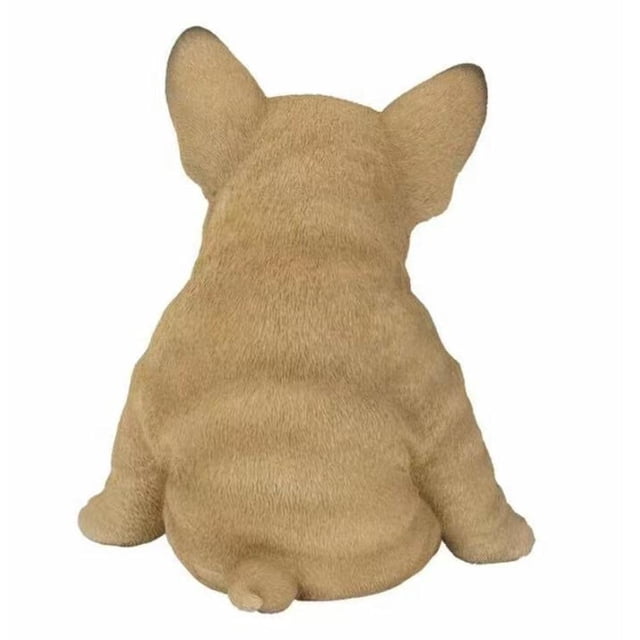 Estatua de Bulldog, Estatua de Bulldog Francés, Figura de Perro de Resina, Adorno de Resina, diseño de Clase Mundial