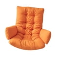 thumbnail image 2 of Cojín para silla colgante bohemia, cojín para muebles de patio, para exteriores e interiores. Naranja, 2 of 8