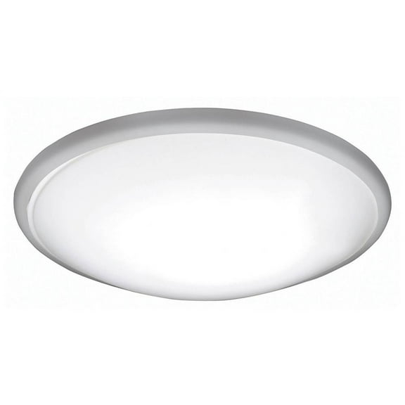 9 in. LED Ceiling Light in Nickel (Kelvins: 2700K)