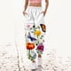 thumbnail image 1 of WILLBEST Pantalones Deportivos de Cintura Alta para Mujer: Pantalones Deportivos con Estampado y Bolsillos para el Gimnasio y el Día a Día. Grande, 1 of 3