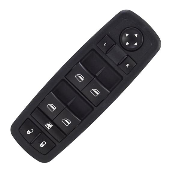 Genrics Master Power Window Switch Left 68271203AB for Chrysler Dodge Jeep Fits select: 2015-2016 CHRYSLER 200 LIMITED, 2014-2016 JEEP CHEROKEE LATITUDE