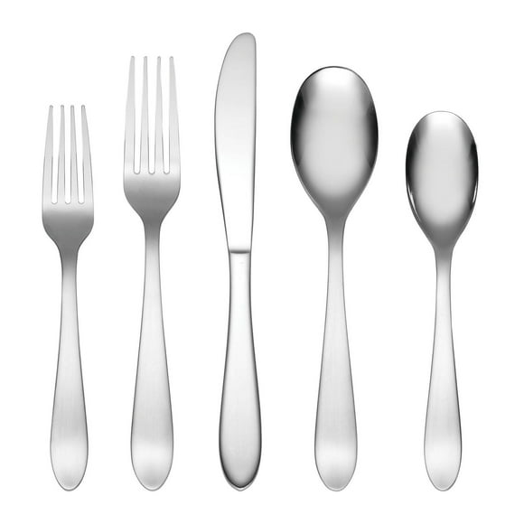Cambridge Surge Satin Mirror 60 Piece Flatware Set