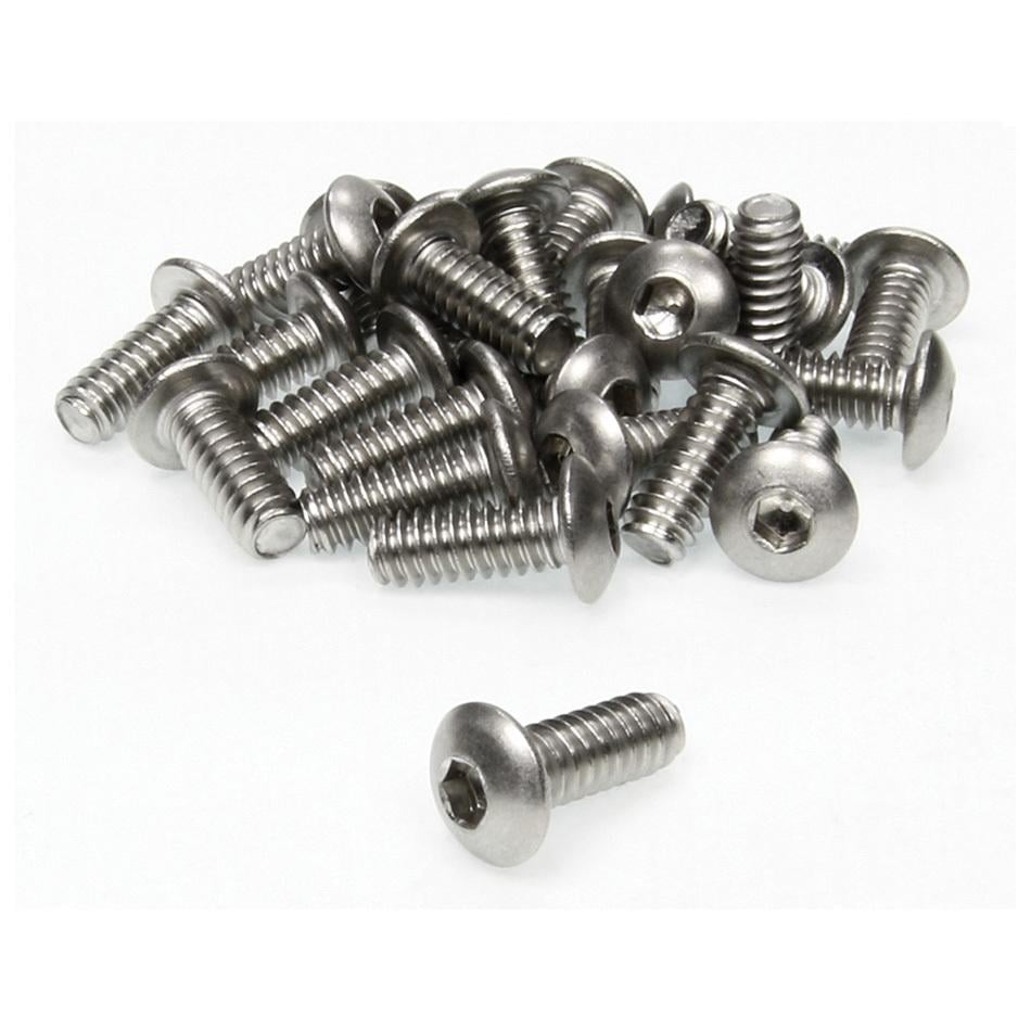 Allstar Performance Button Head Bolts 10-24 x 1/2in 25pk SS