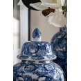 thumbnail image 3 of A&B Home 17" Blue White Porcelain Vase with Lid Decorative Painted Glazed Ceramic Chinoiserie Ginger Jar Oriental Decor Centerpiece, 3 of 5