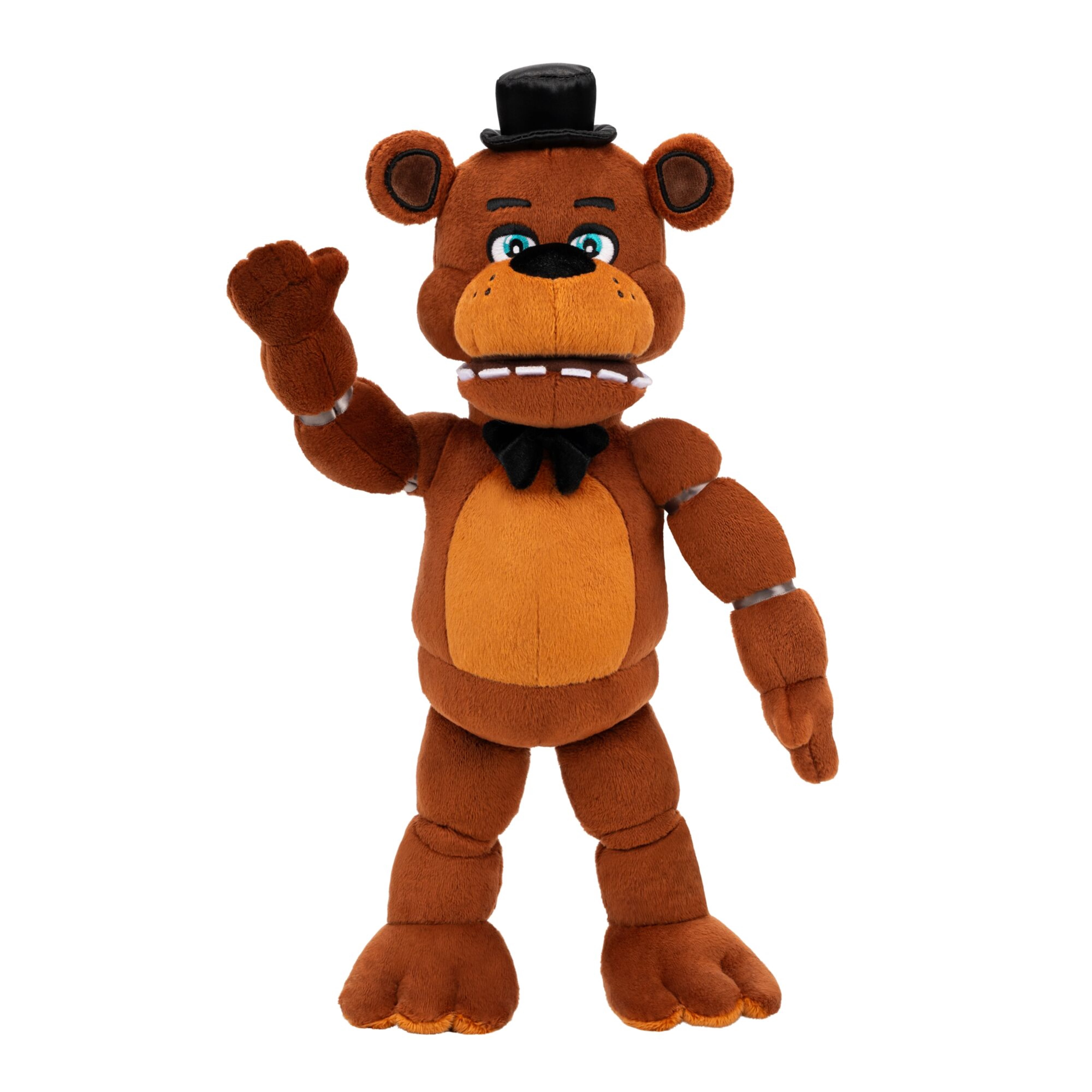 Five Nights at Freddy’s 14 inch Poseable Sound Classic Freddy Plush - 4 Sounds, and  Glow-In-The-Dark Eyes