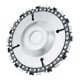 thumbnail image 5 of 4 Inch Grinder Chain Disc 22 Tooth Wood Carving Wheel for 100/115mm Angle Grinder, 5 of 5