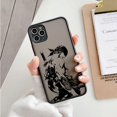 thumbnail image 3 of Luffys-funda mate Gear 5 Zoro para iPhone, carcasa transparente de una pieza para iPhone 16, 15, Pro Max, 13, 12, Mini, 11, 14 Plus, 15, 16 Pro Max, 3 of 5