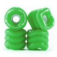 thumbnail image 1 of Shark Wheel California Roll 60mm 78A Small Skateboard/Longboard Wheels, Green, 1 of 5