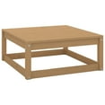 thumbnail image 3 of vidaXL 2 Piece Garden Lounge Set Honey Brown Solid Pinewood, 3 of 5