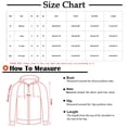 thumbnail image 3 of HAiming Mens Fleece Lined Hooded Drawstring Long Sleeve Zip up Sweatshirts Casual Loose Warm Coat Outwear with Pocket, 3 of 9
